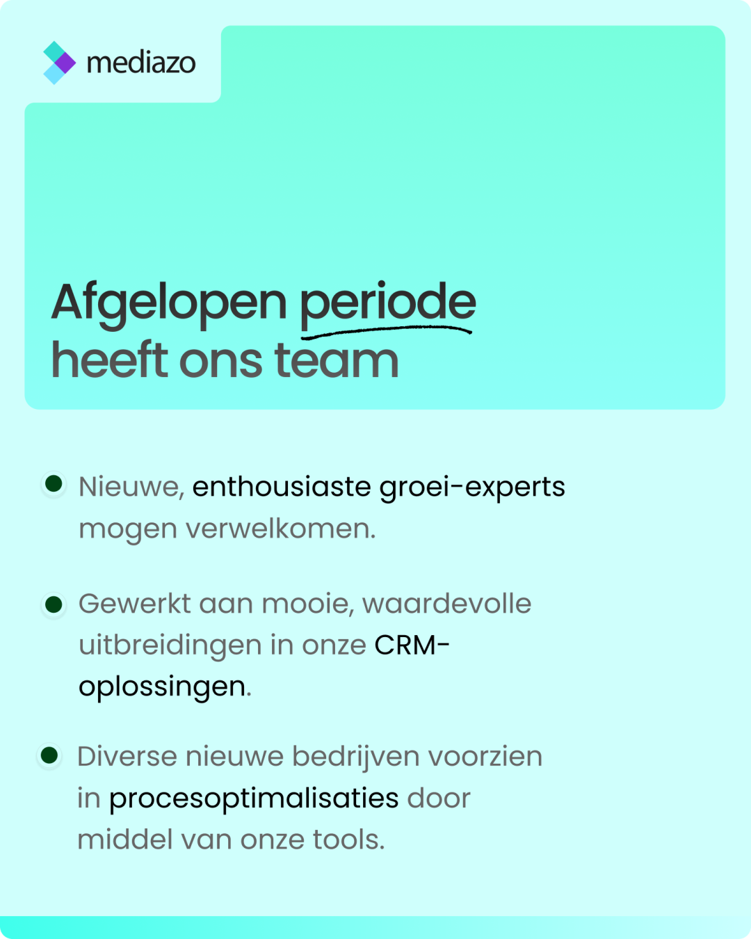 We zijn de eerste helft van 2025 alweer voorbij.
